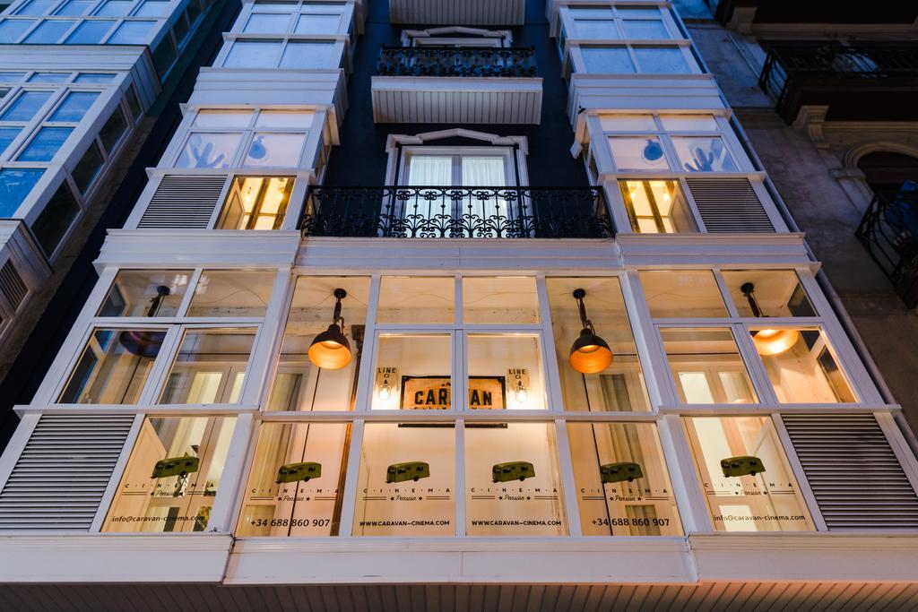 ホテル ペンシオン ブティック キャラバン シネマ ビルバオ エクステリア 写真